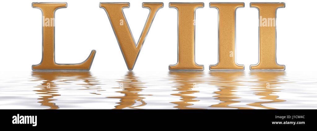 lviii roman numerals