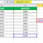 cagr formula excel